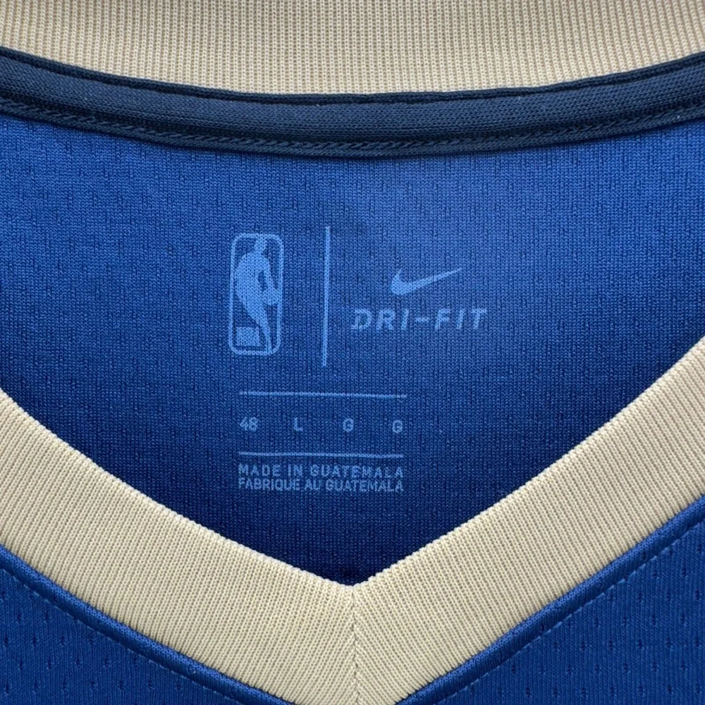 Nike NBA New Orleans Zion Williamson Swingman Jersey‎ Mens Size Large Blue Gold